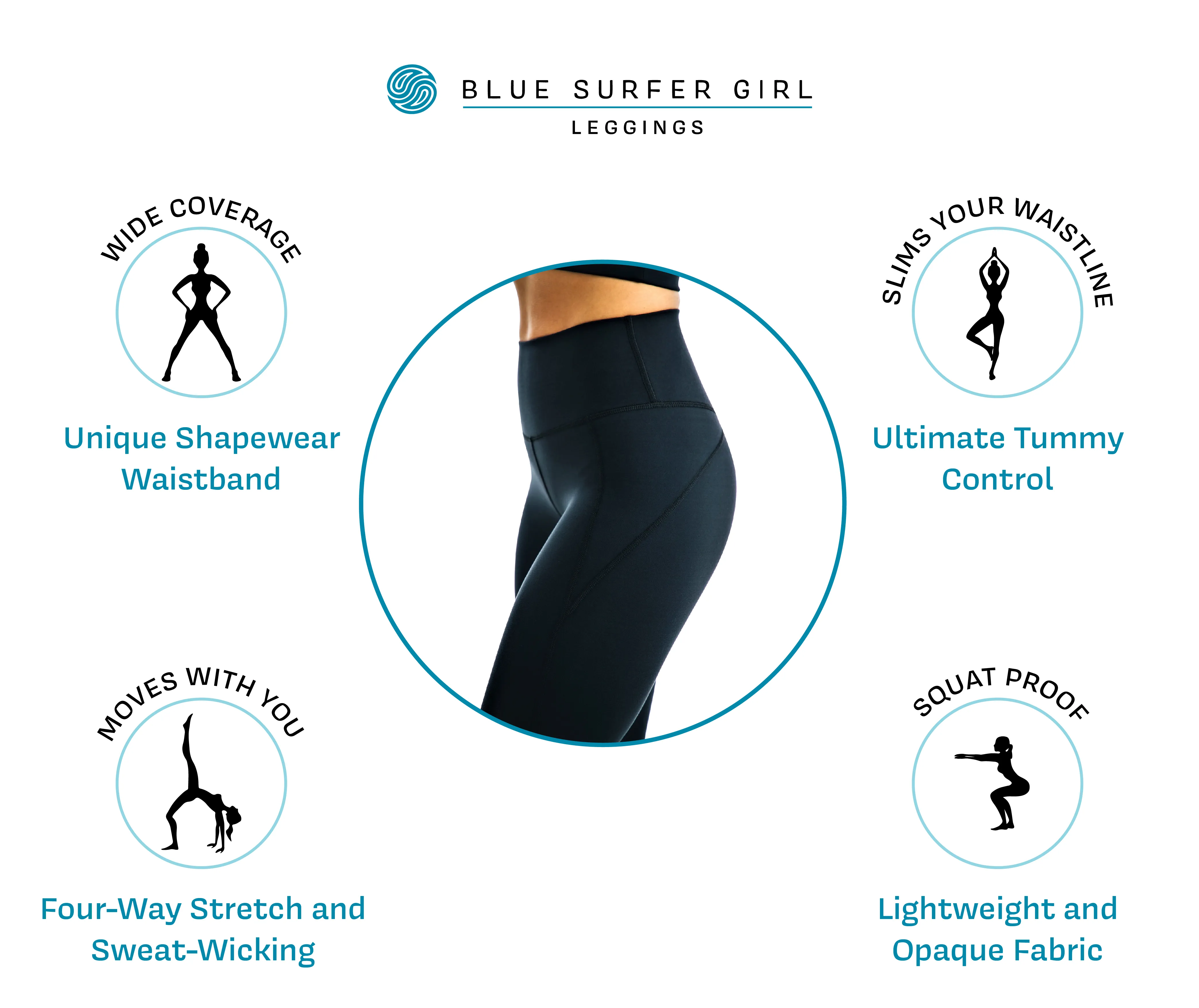 Sundance Black High-Waisted Leggings