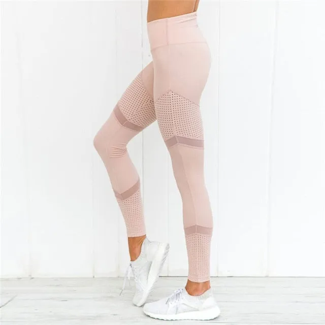 SVOKOR Fitness Pink Leggings For Women