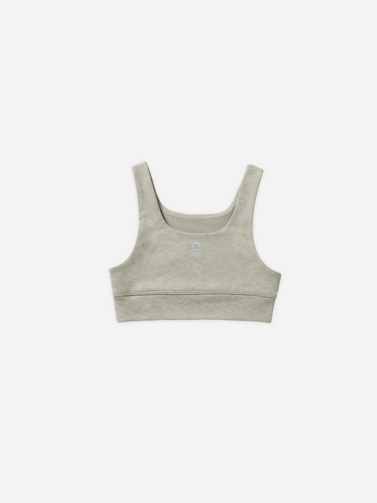 Swift Sports Bra || Heathered Sage