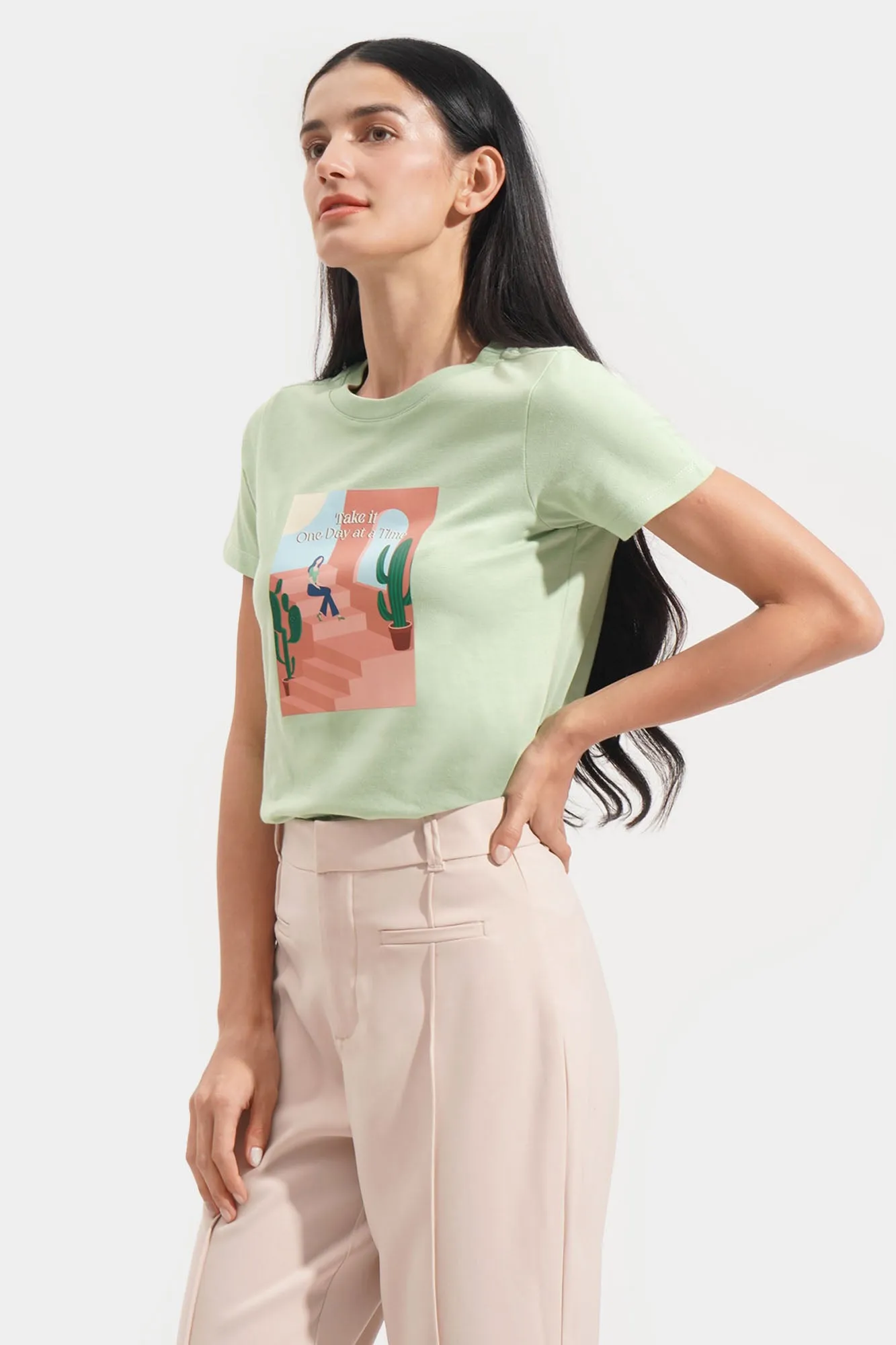 Take It One Day At A Time Graphic Tee