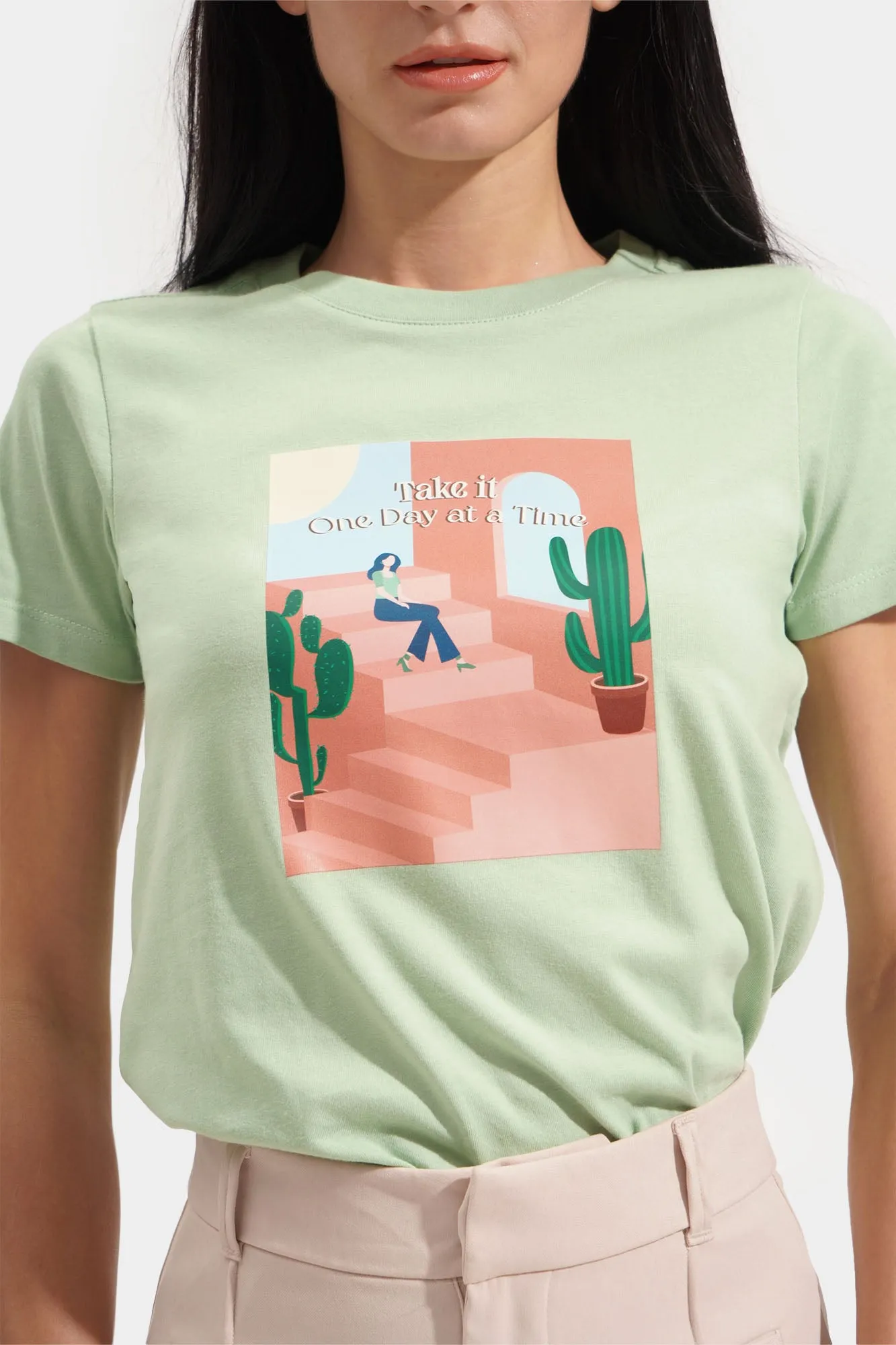 Take It One Day At A Time Graphic Tee