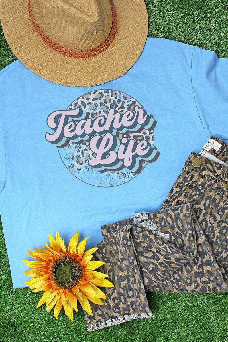 Teacher Life Circle Dri-Power 50/50 Tee
