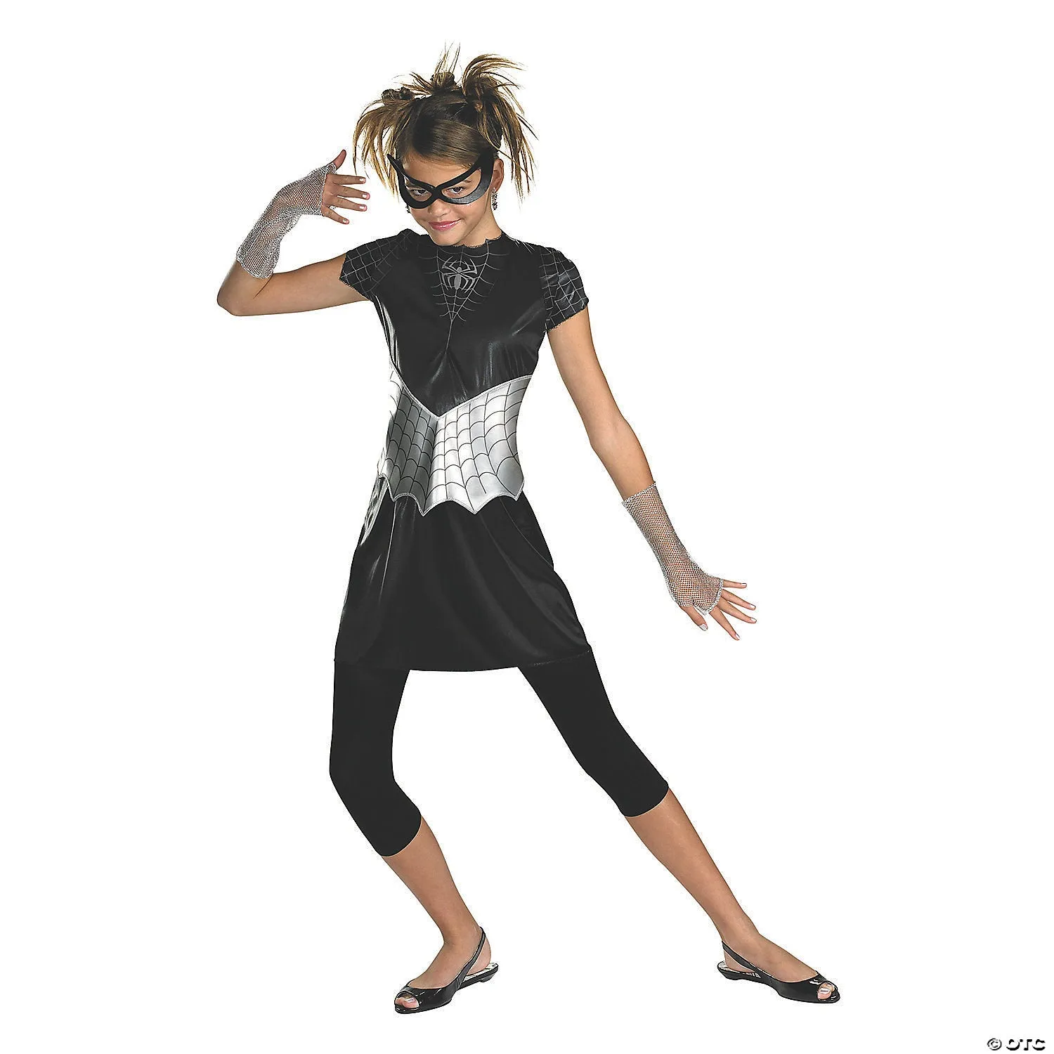 Teen Child Black Suited Spider Costume