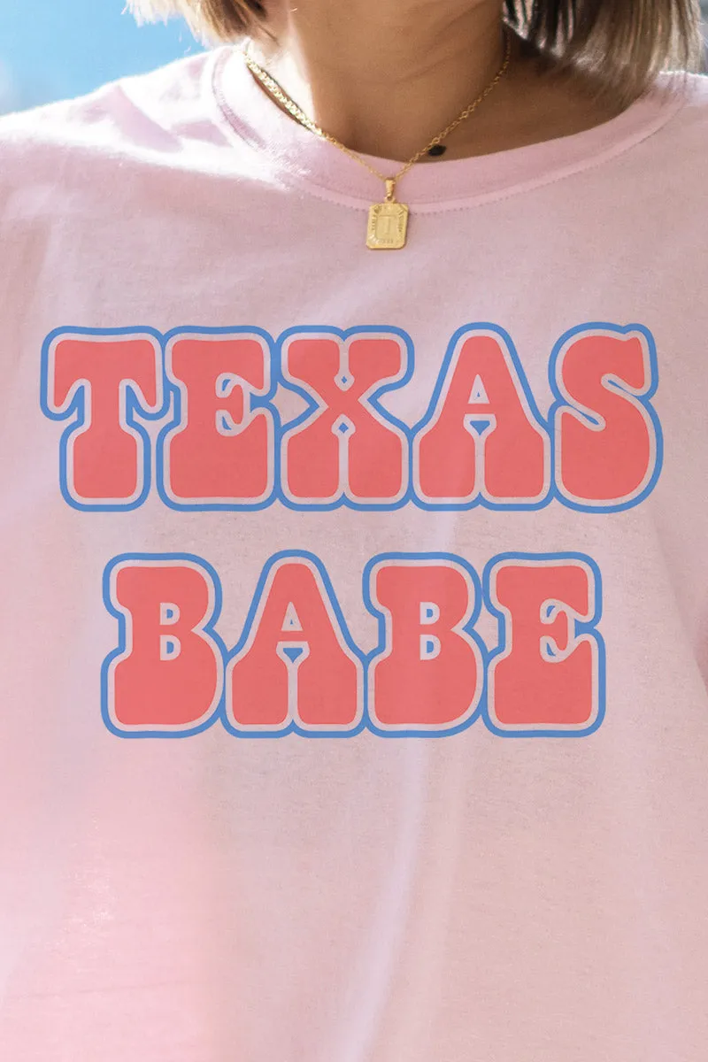 Texas Babe Dri-Power 50/50 Tee