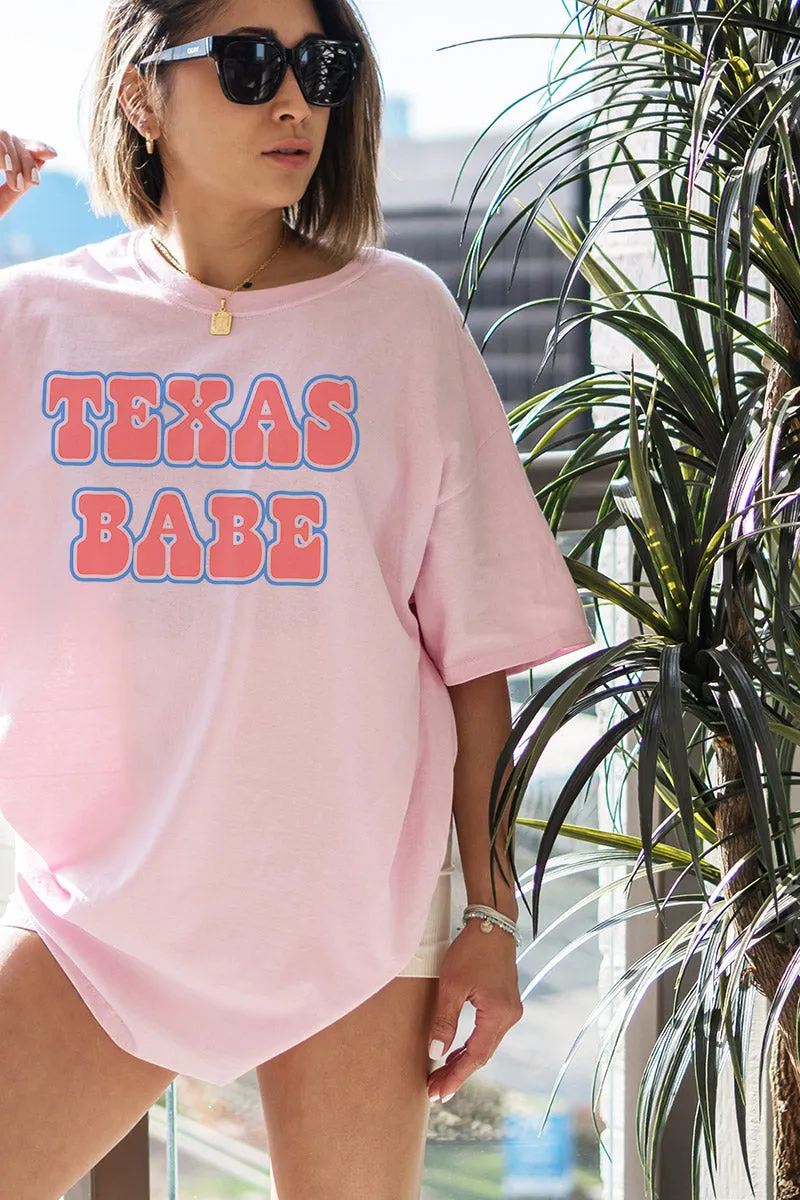 Texas Babe Dri-Power 50/50 Tee