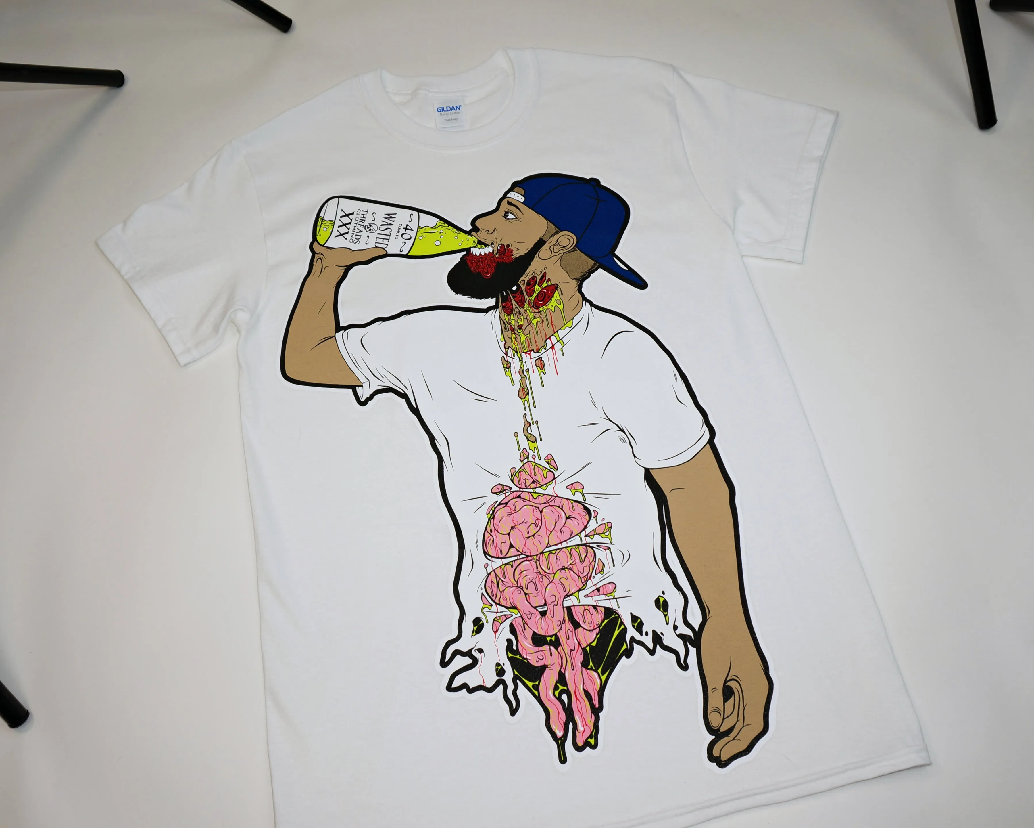 The 40 Ounce - White Tee