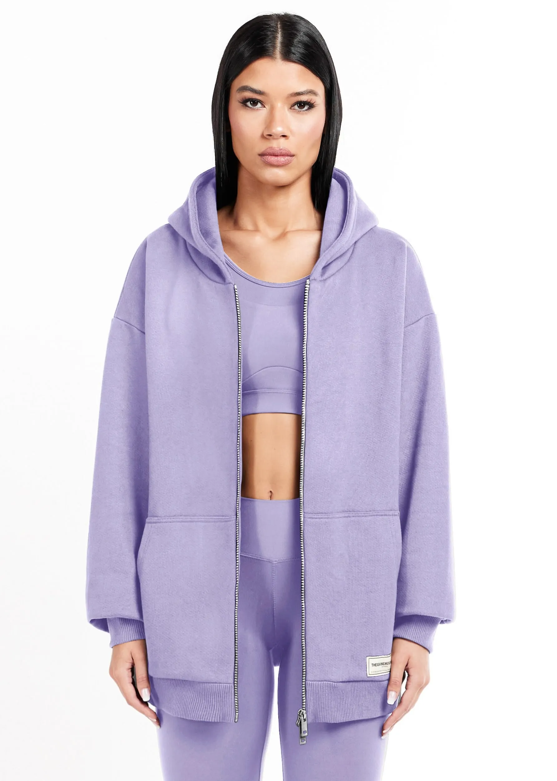 THE GIVING MOVEMENT OVERSIZED ZIP HOODIE