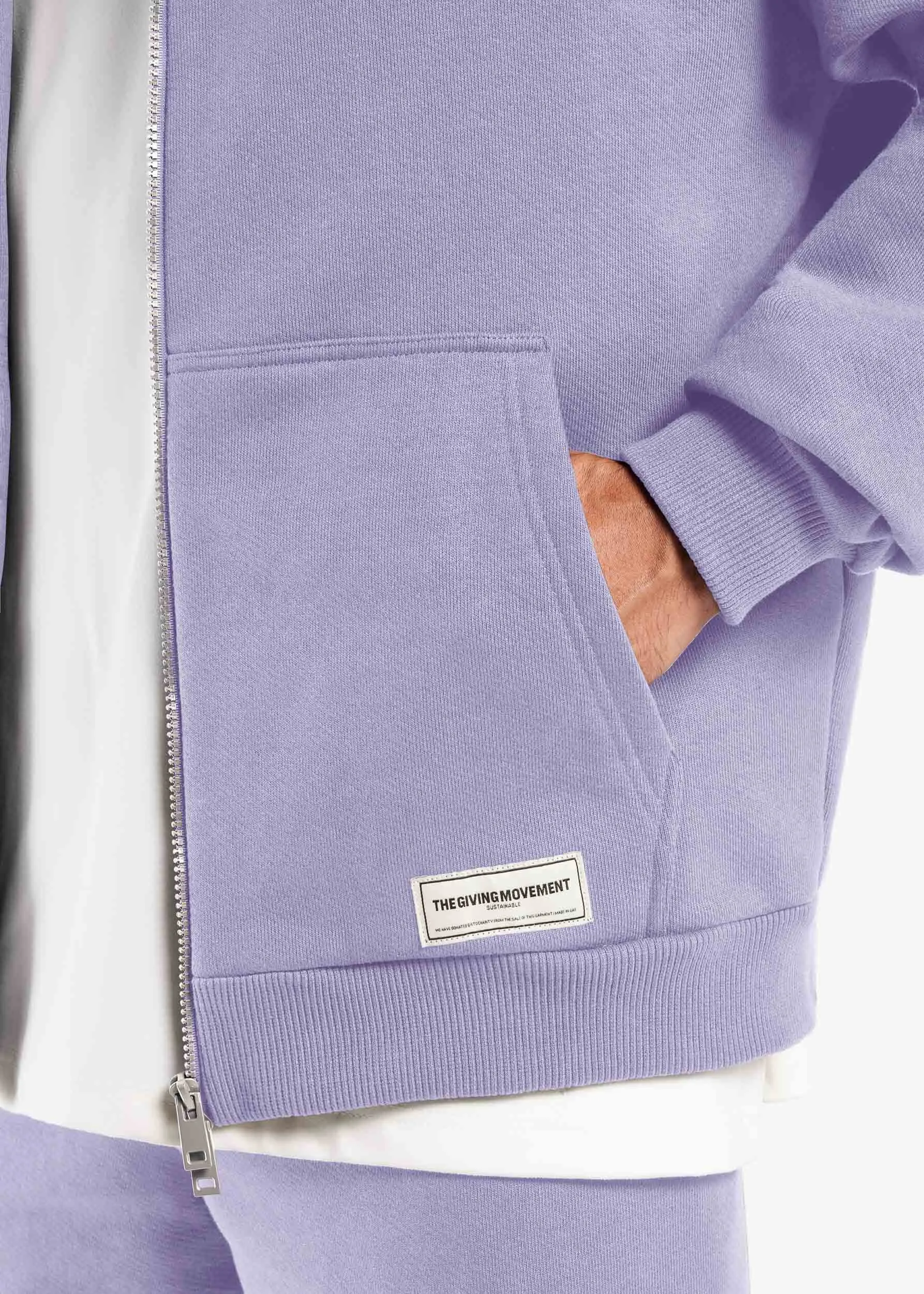 THE GIVING MOVEMENT OVERSIZED ZIP HOODIE