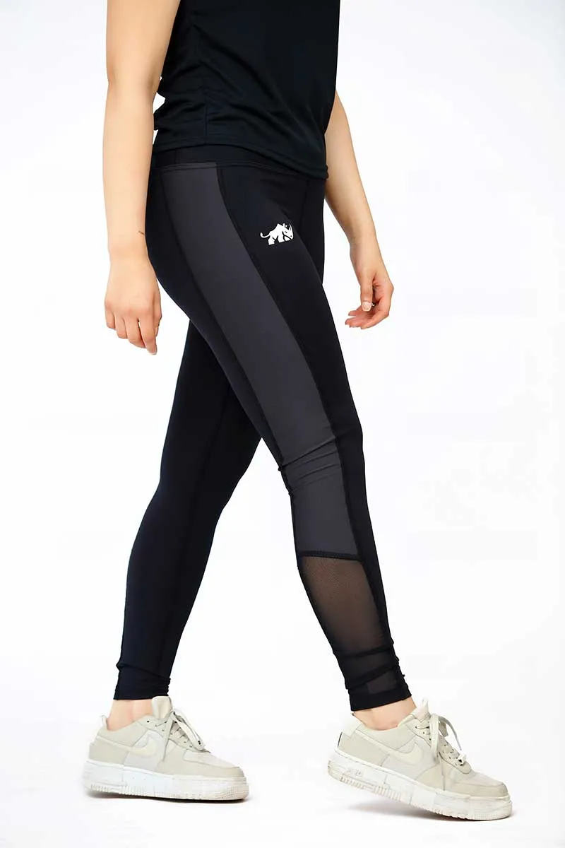 THE INFINITY BLACK SET (SHIRT LEGGINGS)
