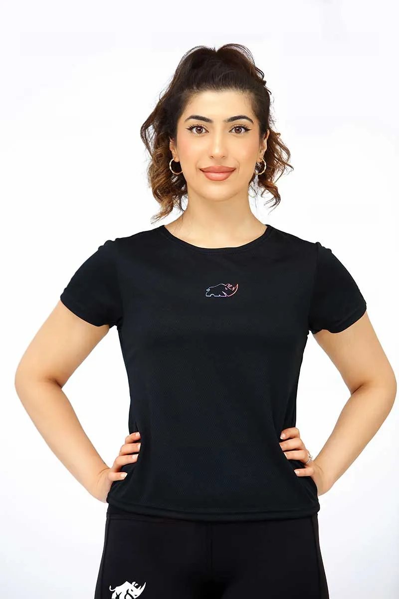 THE INFINITY BLACK SET (SHIRT LEGGINGS)