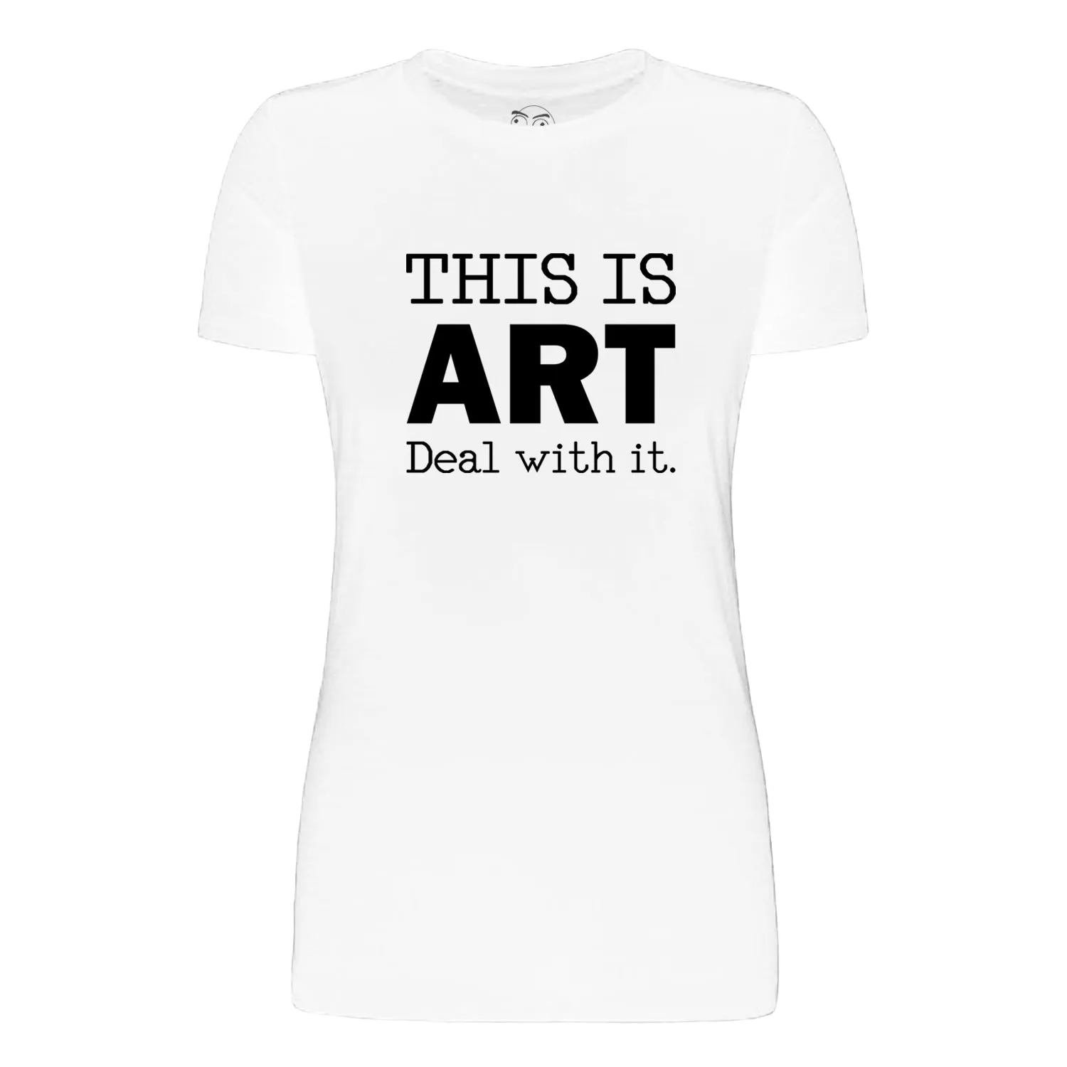 This is ART Women's Short Sleeve Graphic Tee