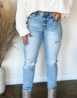 TOBI HIGH RISE MOM JEANS