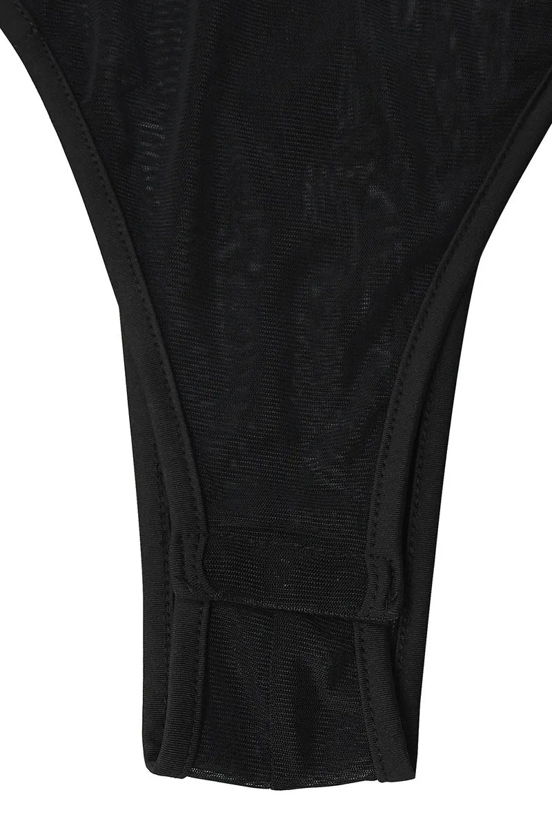 UF0241 Mesh Bodysuit and Leggings Set