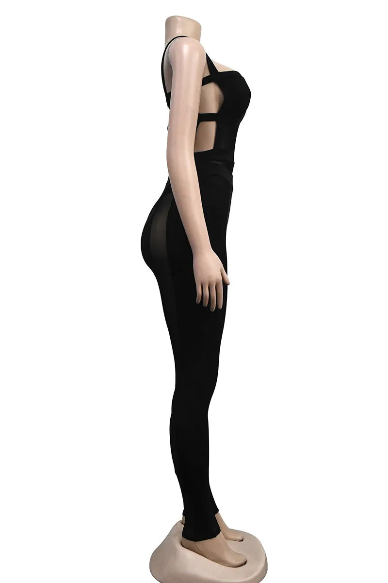 UF0241 Mesh Bodysuit and Leggings Set