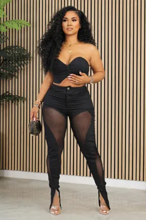 UG0516 Bustier and Tights Set