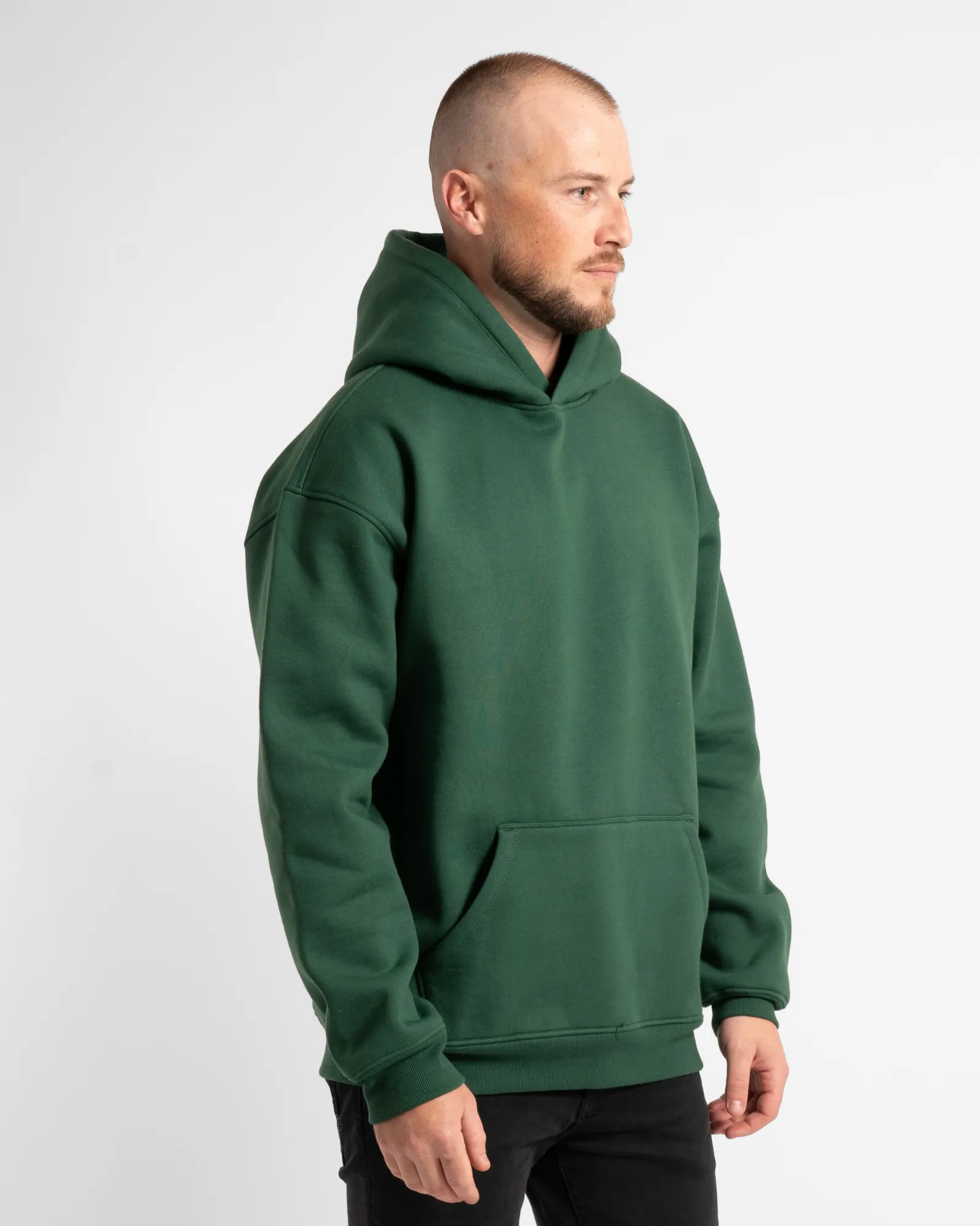 Unisex Oversized Hoodie - College Green