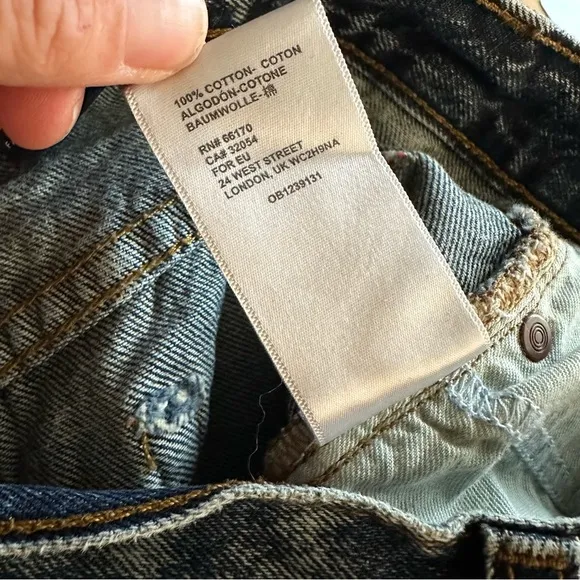Urban Outfitters | BDG Acid Wash High Rise Baggy Jeans  Size 26
