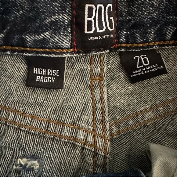 Urban Outfitters | BDG Acid Wash High Rise Baggy Jeans  Size 26