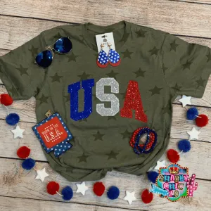 USA Applique Tee