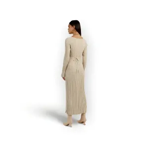 V Neck Sleeved Knit
