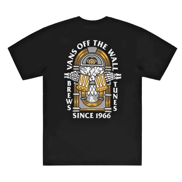Vans Brew Bros Tunes T-Shirt | Black