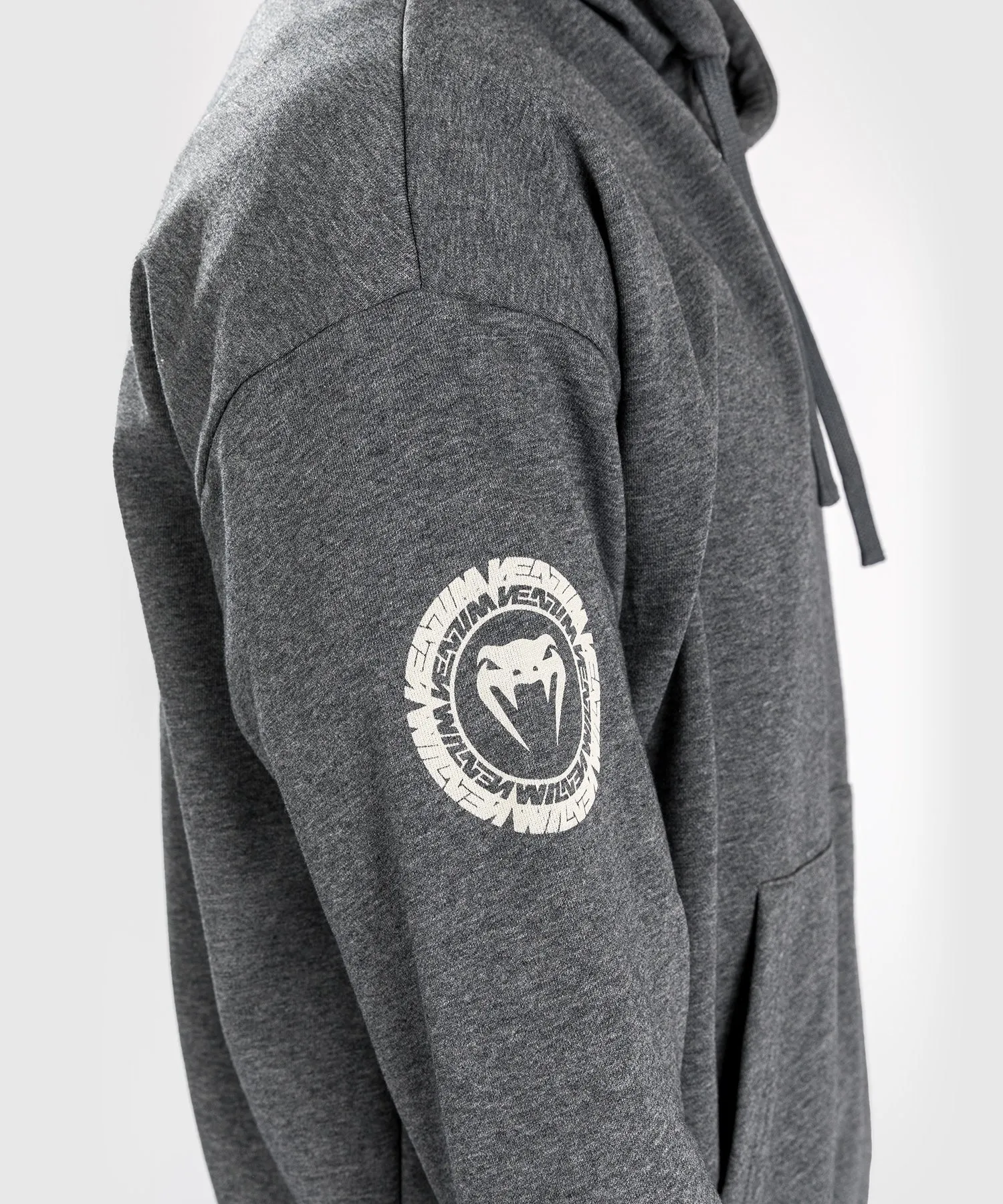 Venum Vortex XL Lite Heren Hoodie - Donker Heather Grijs