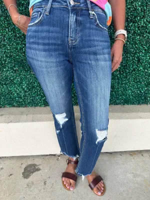 Vervet MR Kick Flare Jeans