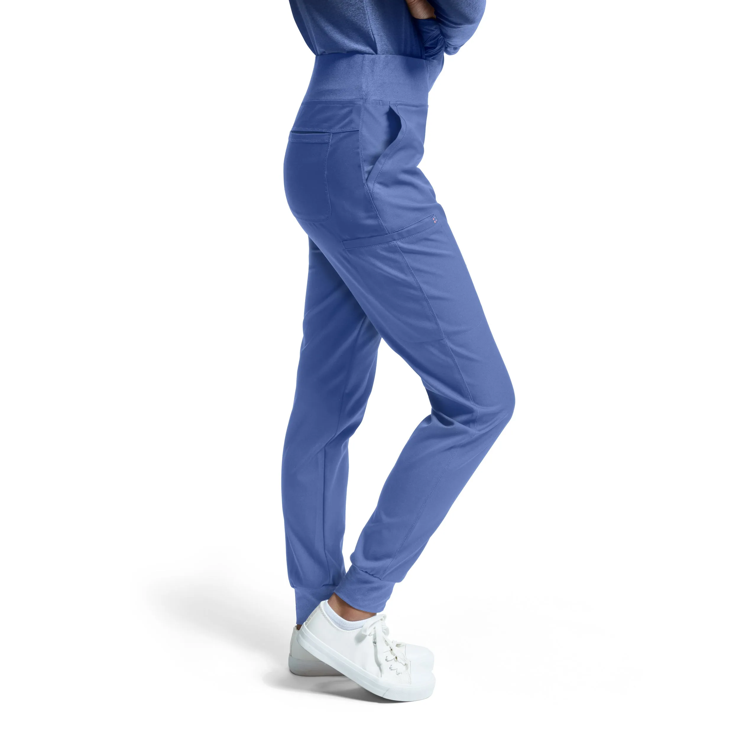 VIBE WB420 Women's Jogger Scrub Pants Ceil