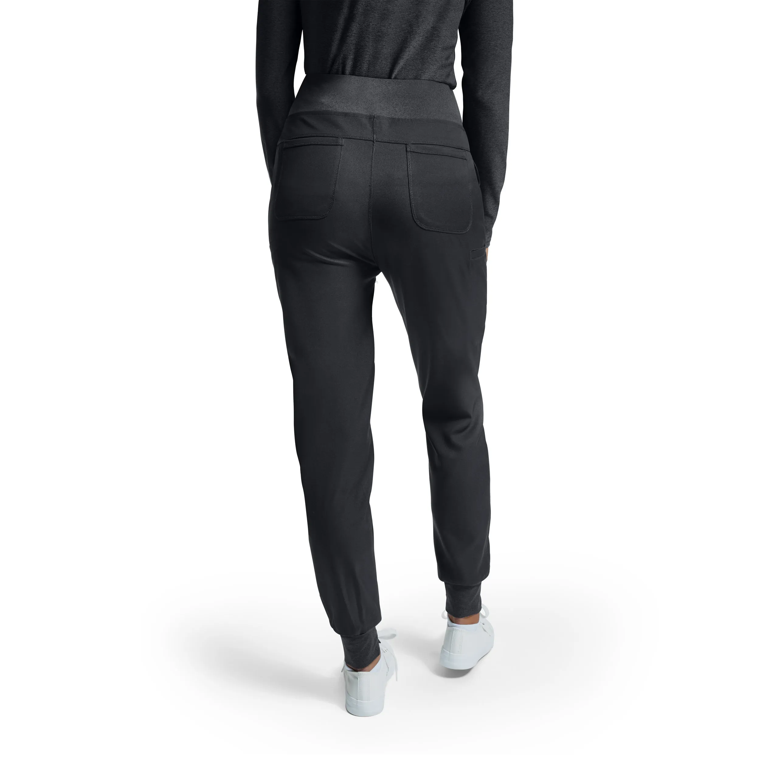VIBE WB420 Women's Jogger Scrub Pants Pewter