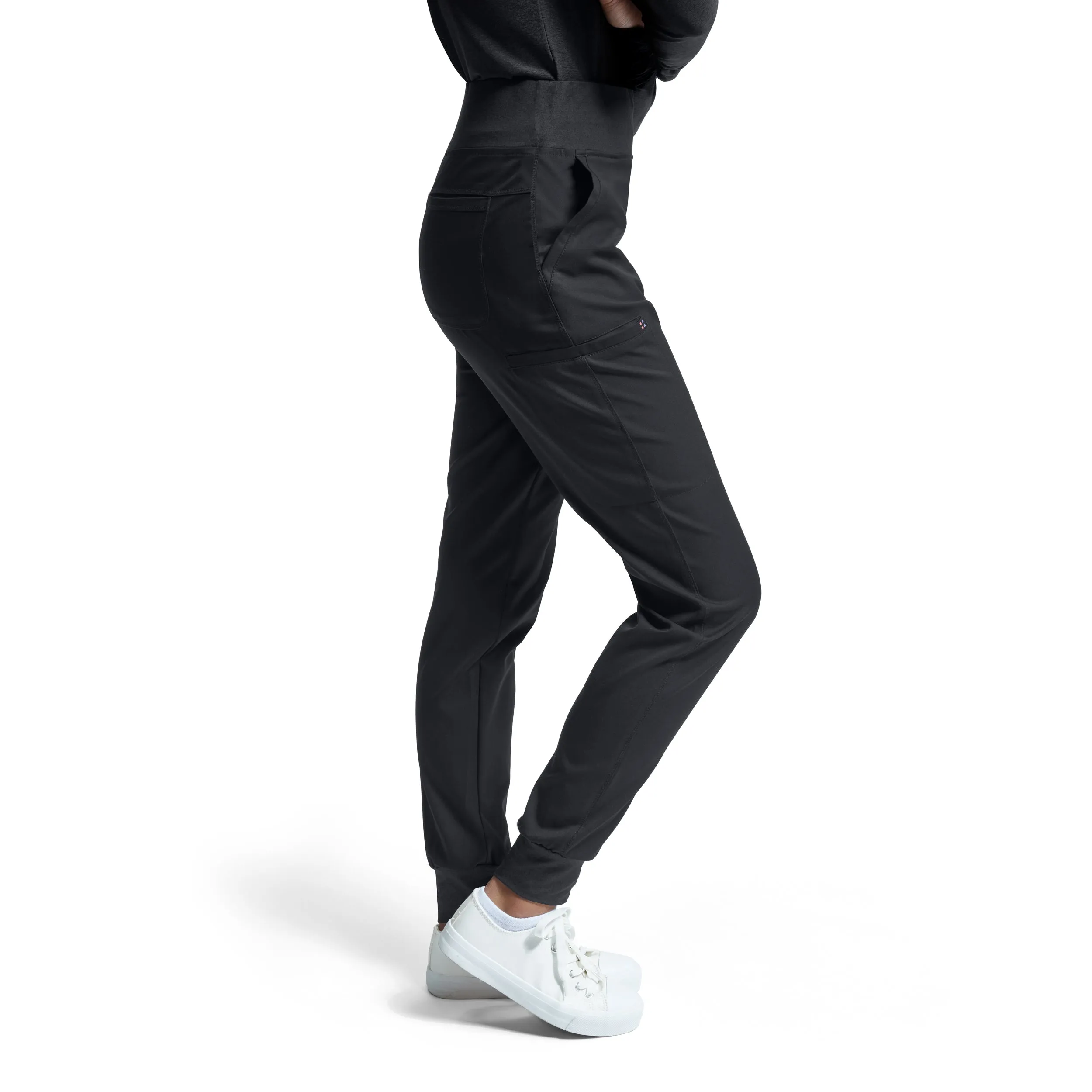 VIBE WB420 Women's Jogger Scrub Pants Pewter