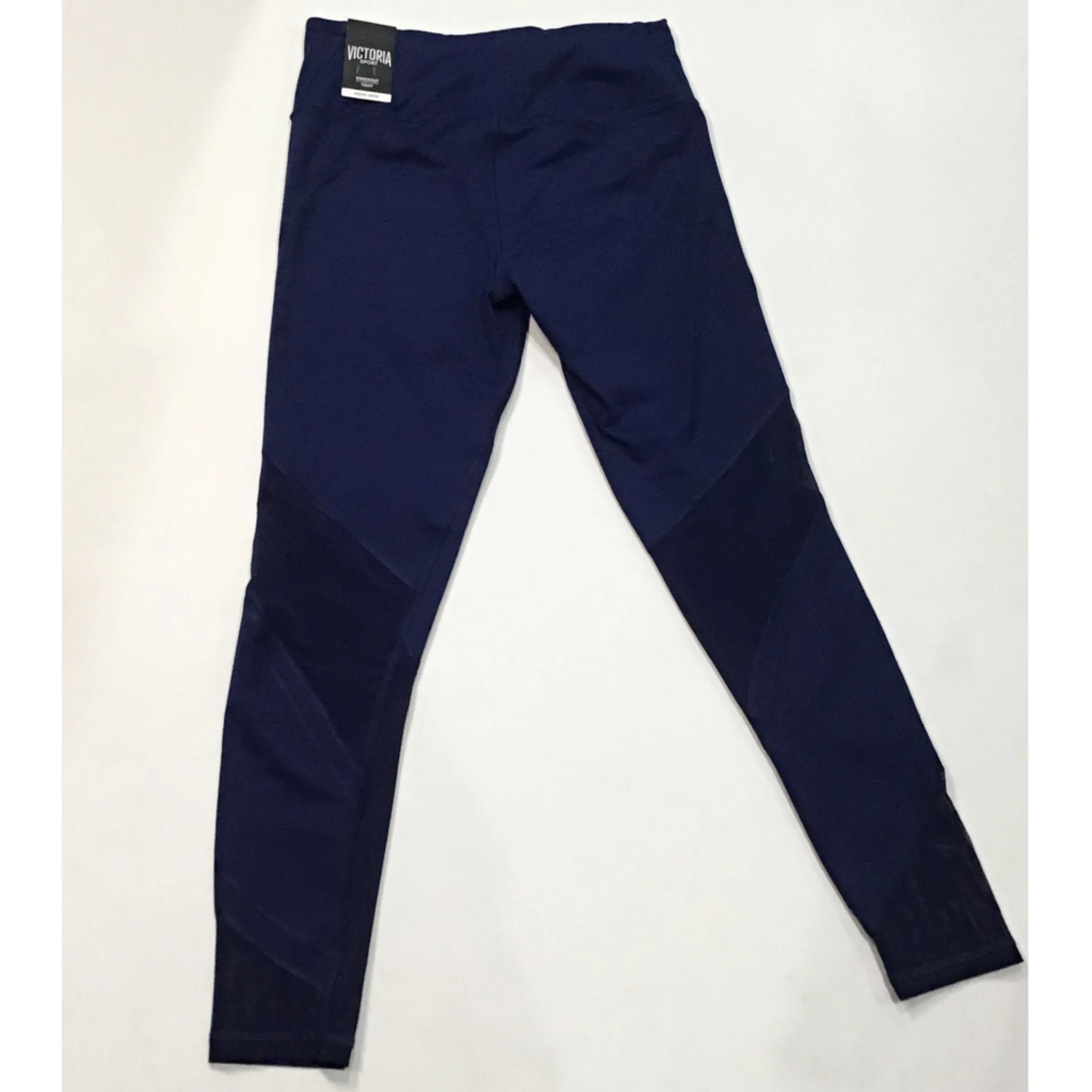 VICTORIA SECRET SPORT Navy Total Knockout Leggings Size M NWT