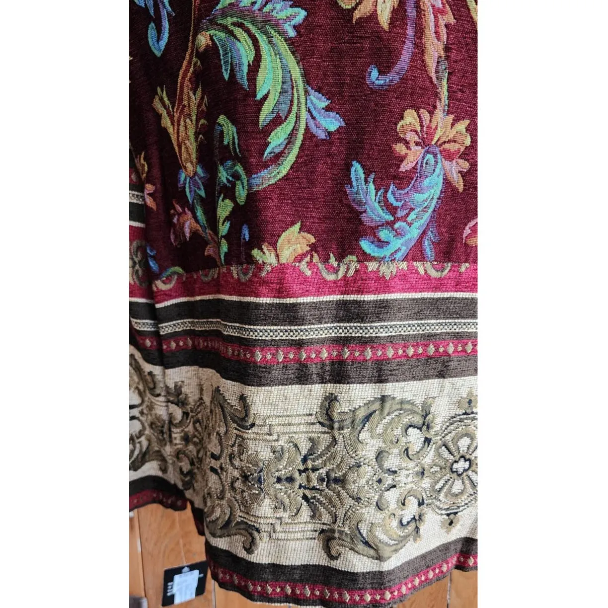 Vintage 90s Tapestry Weave Jacket Sag Harbor