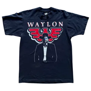 Waylon Jennings Rare Portrait Tee Size L
