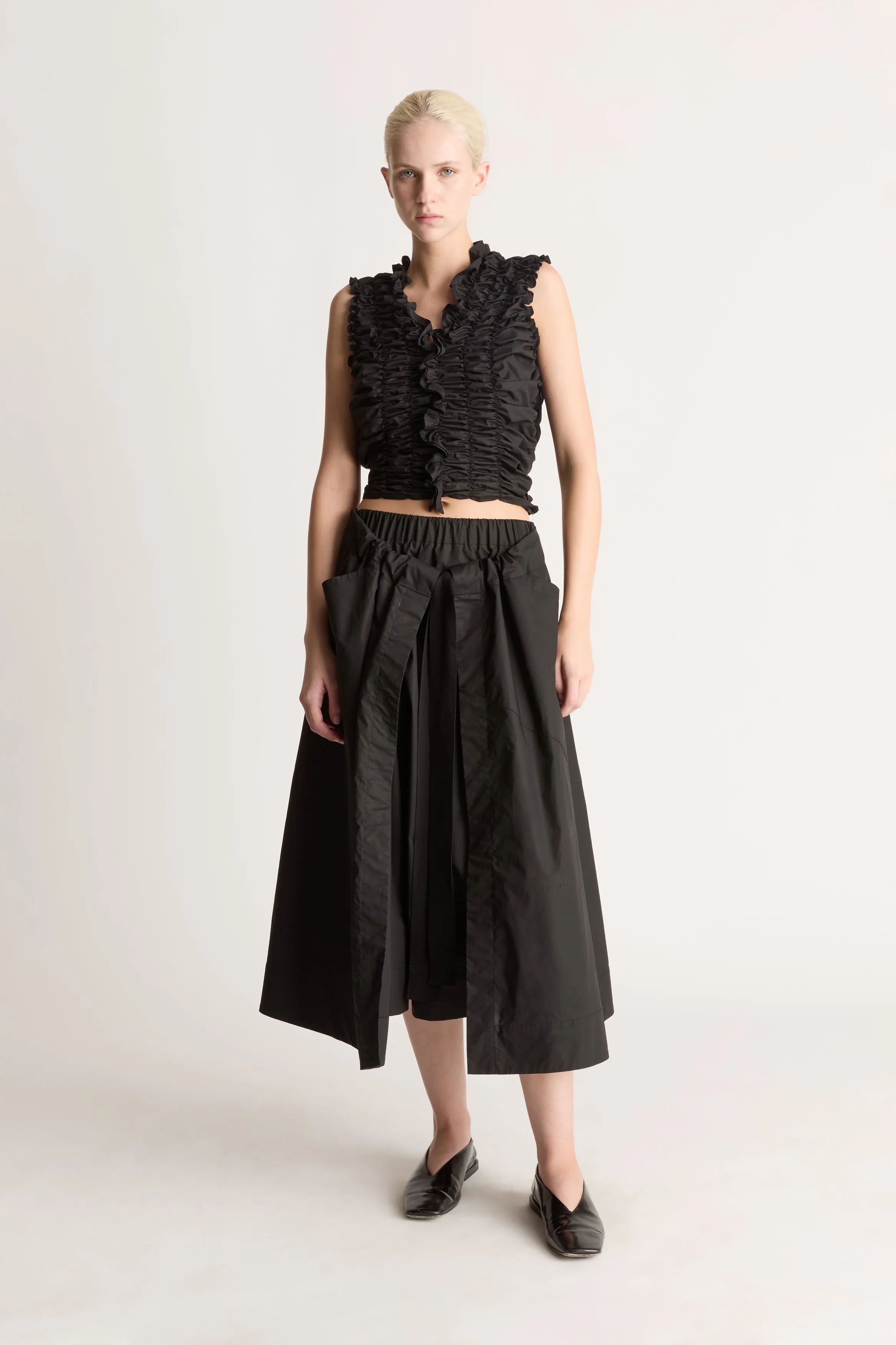 Wendy Tie Front Skirt