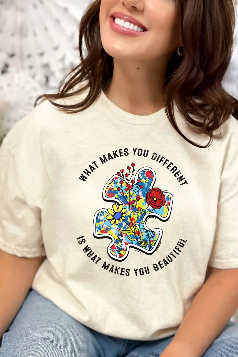 What Makes You Different Short Sleeve Relaxed Fit T-Shirt