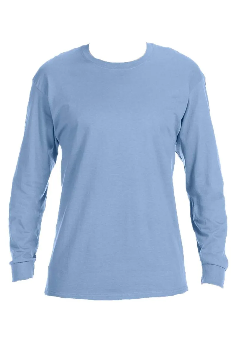 Wifey Chenille Patch Unisex Dri-Power Long-Sleeve 50/50 Tee