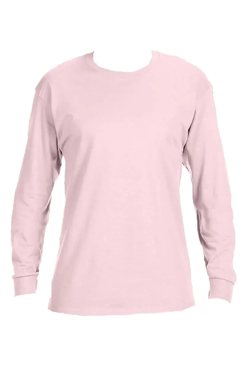 Wifey Chenille Patch Unisex Dri-Power Long-Sleeve 50/50 Tee