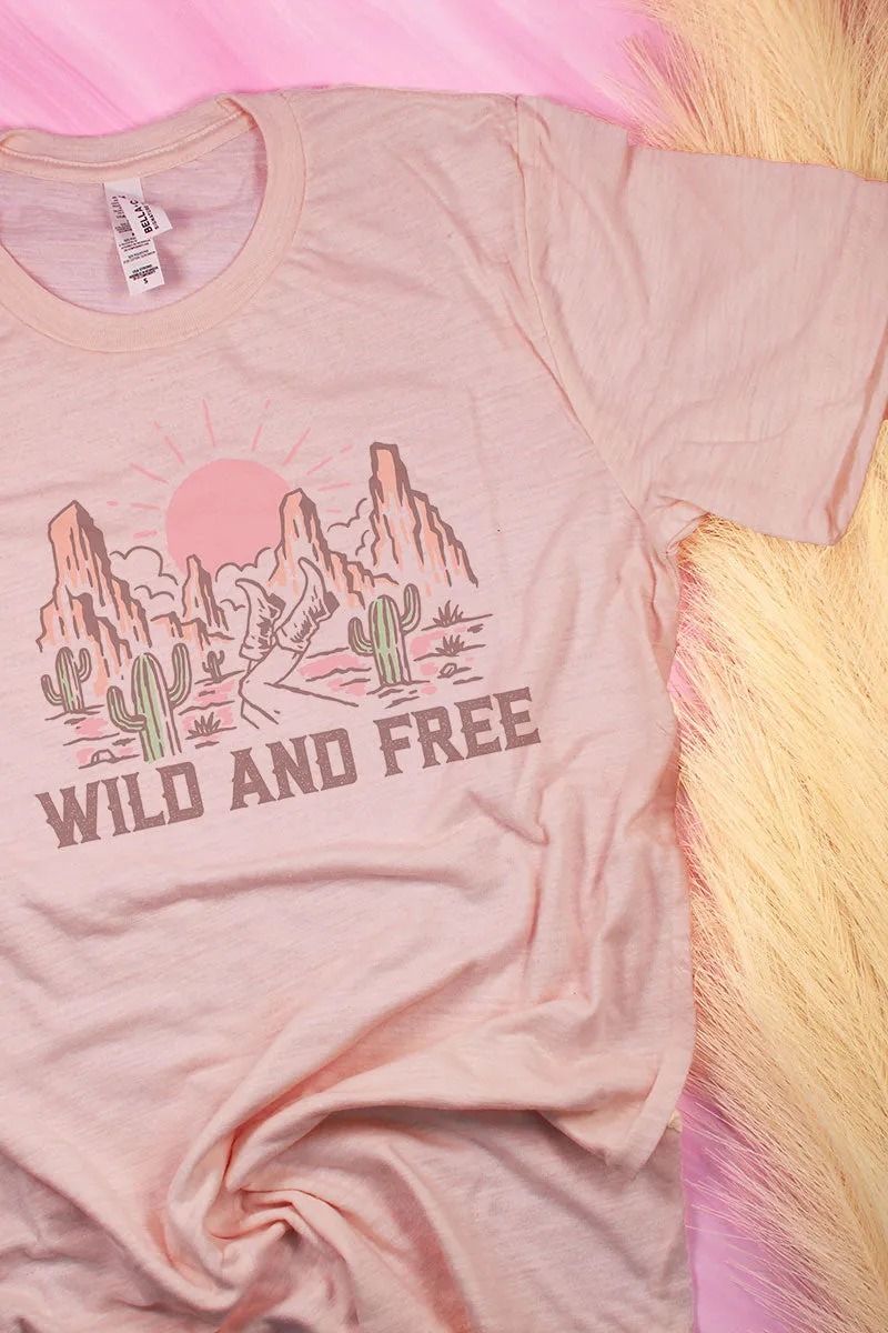 Wild & Free Short Sleeve Tee