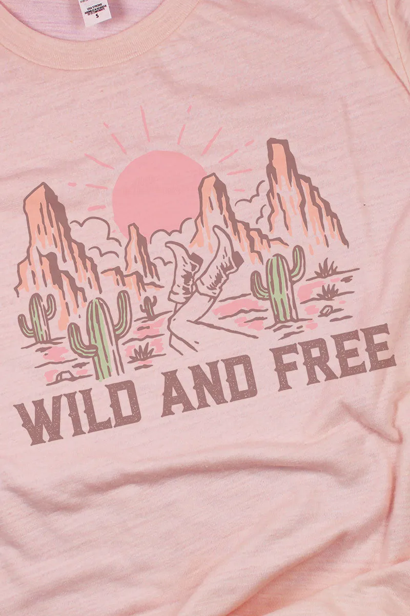 Wild & Free Short Sleeve Tee