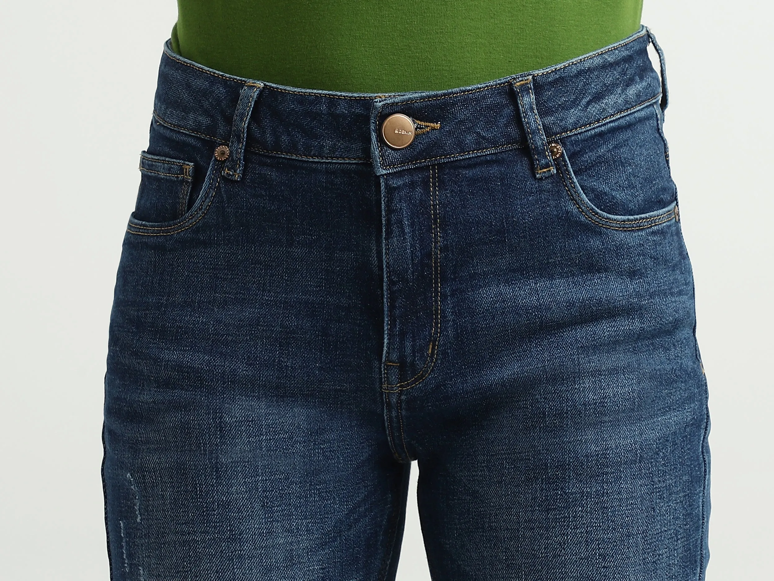 Women Solid Boot Cut Jeans