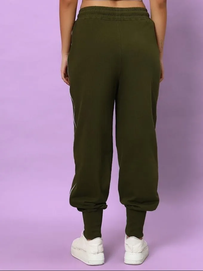 WOMEN'S HUNTER JOGGERS (OLIVE GREEN)