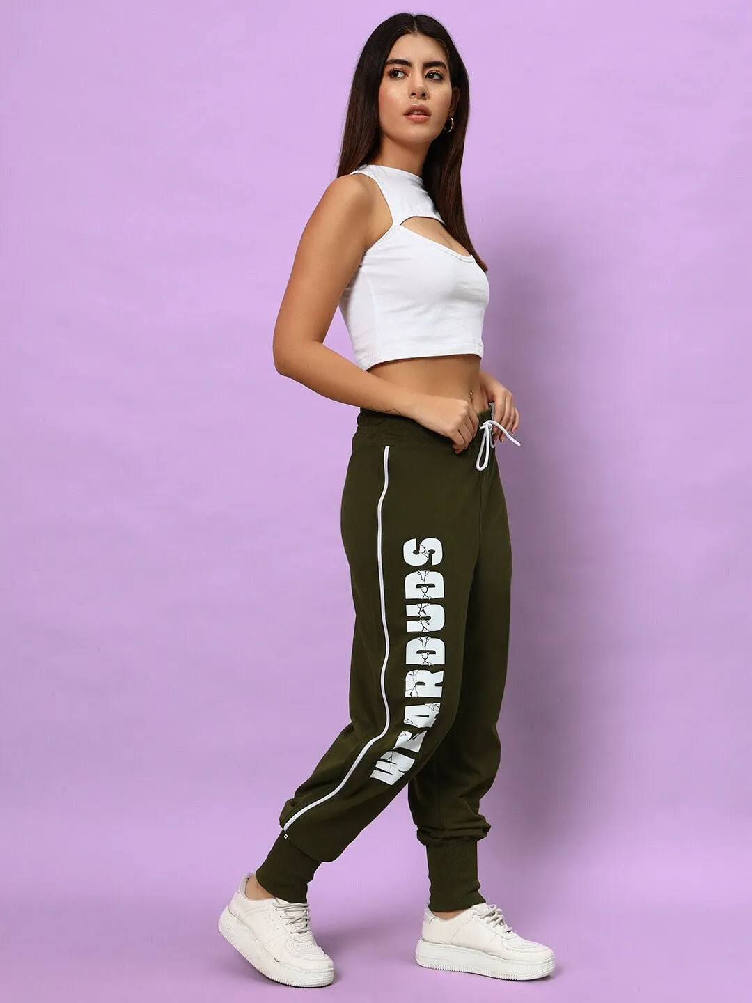 WOMEN'S HUNTER JOGGERS (OLIVE GREEN)