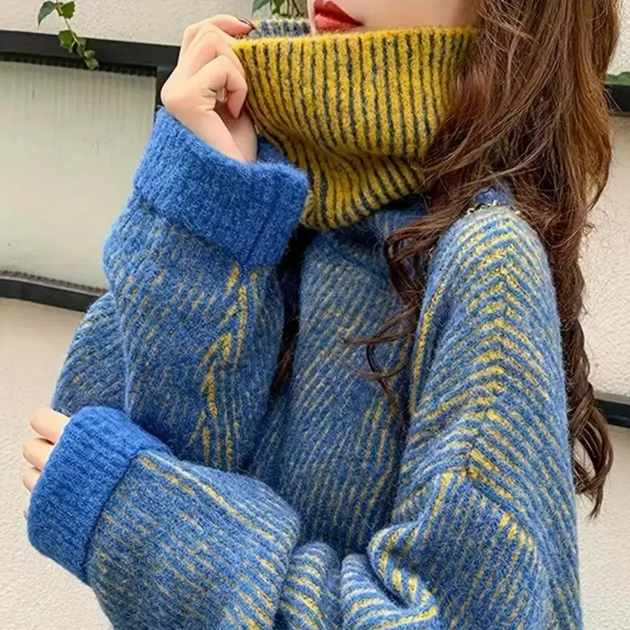 Women's Kathleen oversized turtleneck sweater