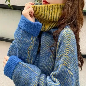 Women's Kathleen oversized turtleneck sweater
