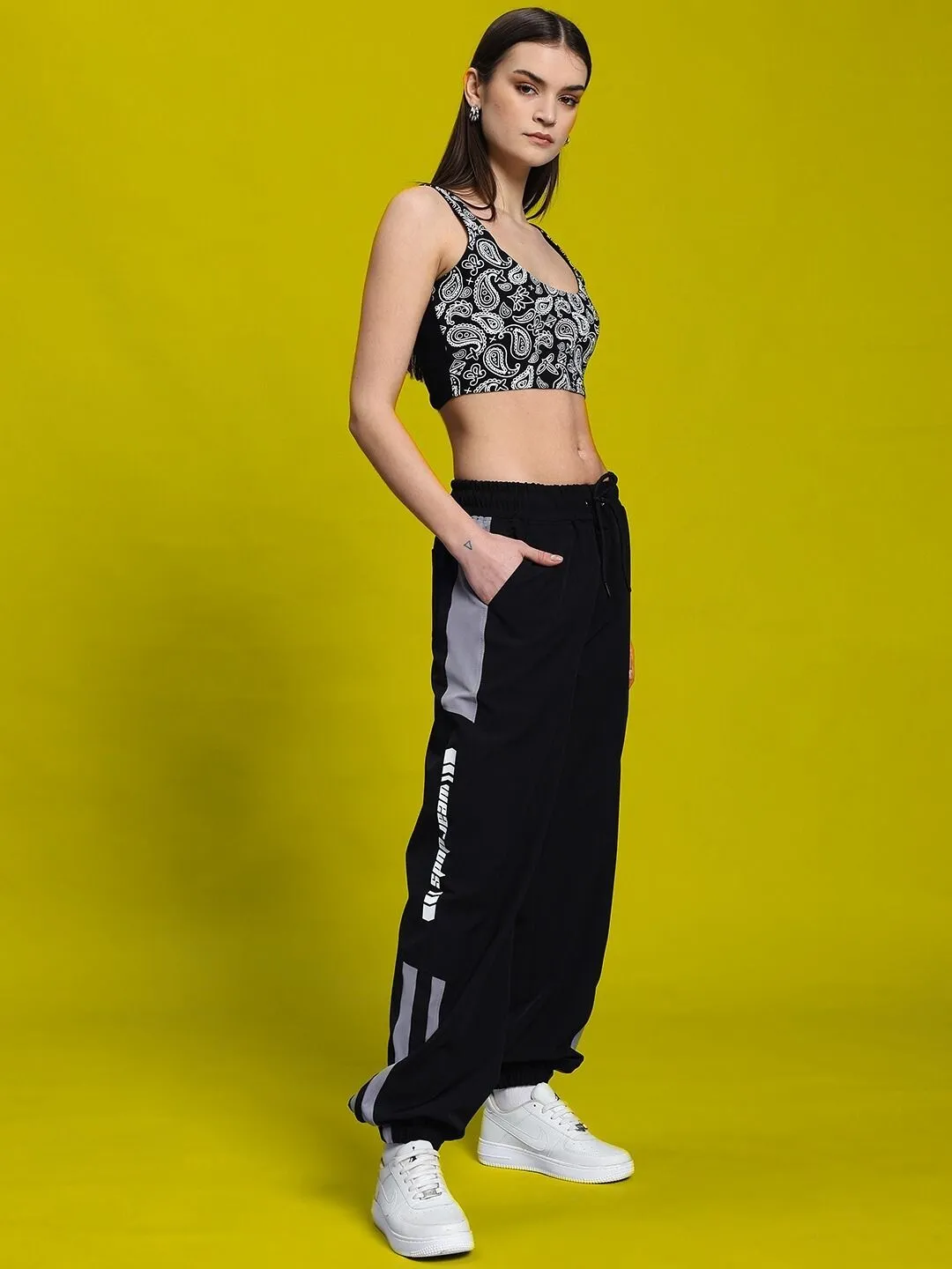 WOMEN'S LINNA CO-ORD SET (BLACK)