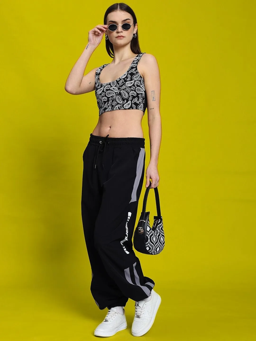 WOMEN'S LINNA CO-ORD SET (BLACK)