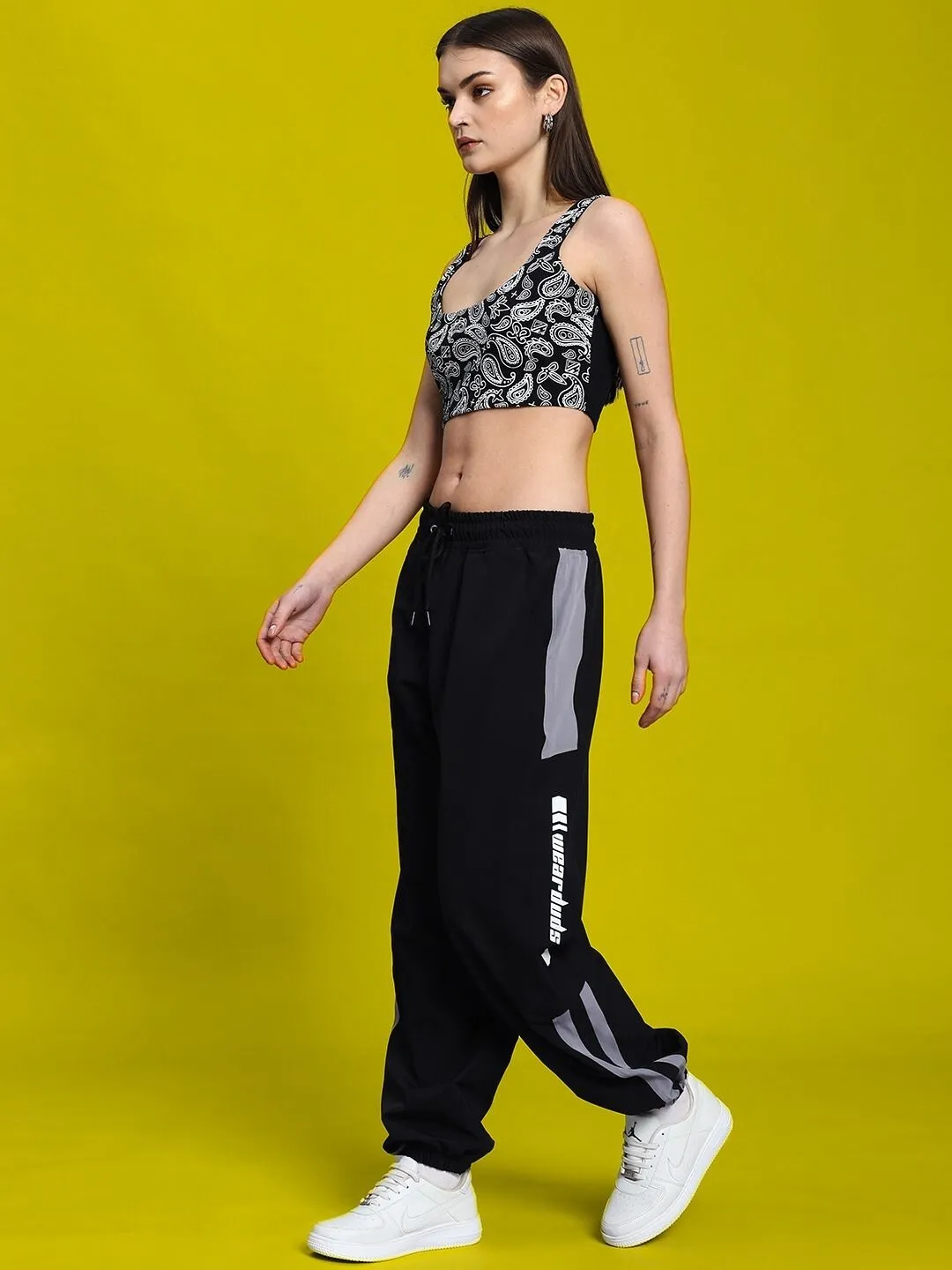 WOMEN'S LINNA CO-ORD SET (BLACK)