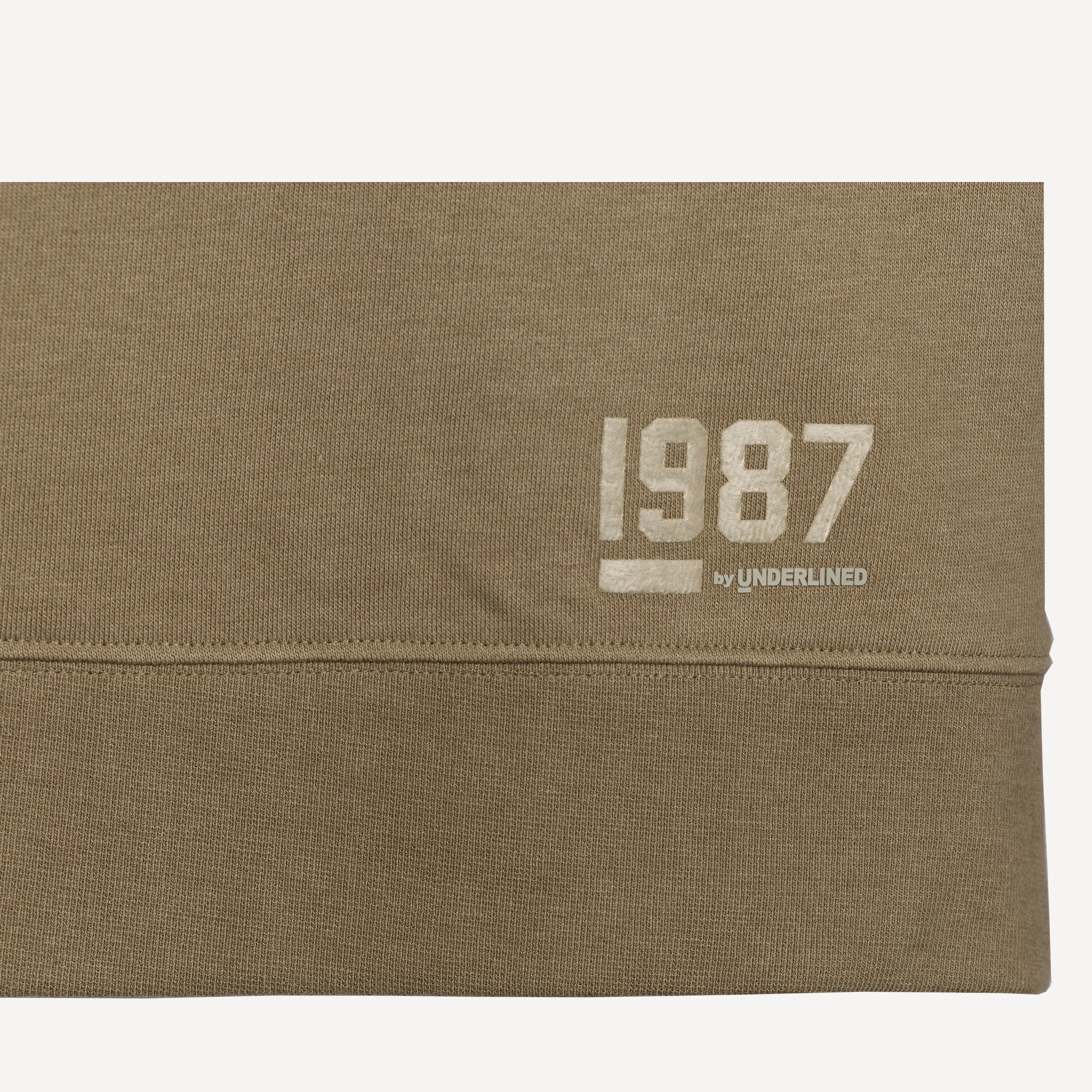 Womens Oversized Fleece Tee Shirt - Elmwood