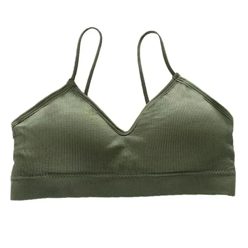 Women's Padded Tube Top Sports Bra - Fast Dry, Elastic, Gym & Yoga Wear