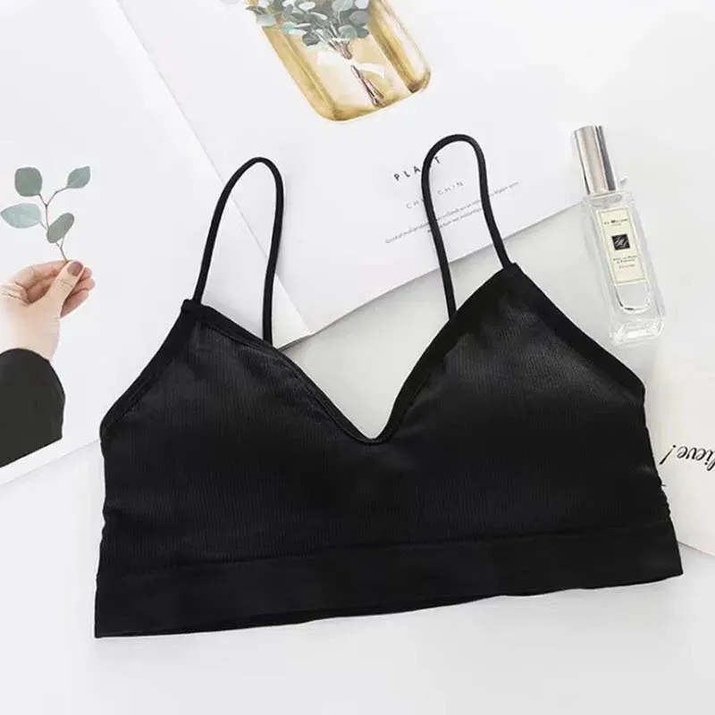 Women's Padded Tube Top Sports Bra - Fast Dry, Elastic, Gym & Yoga Wear